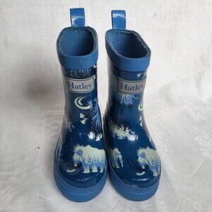 Size 4 Hatley Rain Boots with Woolly Mammoths